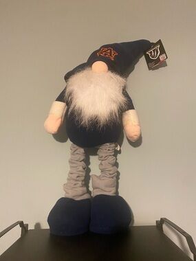 Auburn Tigers Navy Gnome Plush with White Beard